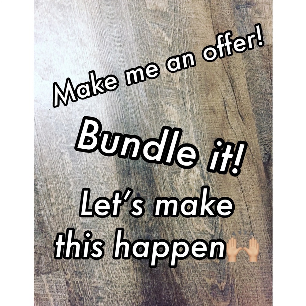 Bundle it or make me an offer! :)